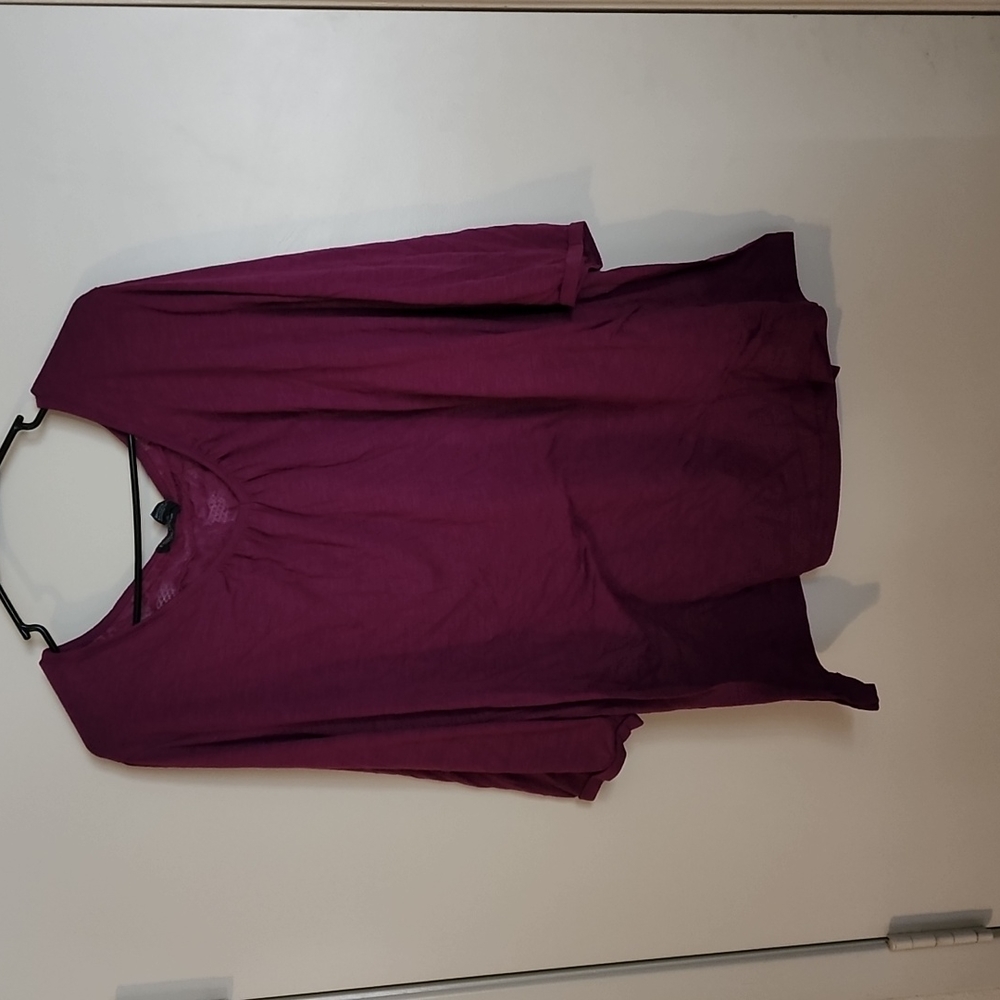 Maroon shirt